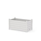 POLYWOOD Nautical Rectangle Double Planter Box — Vintage White