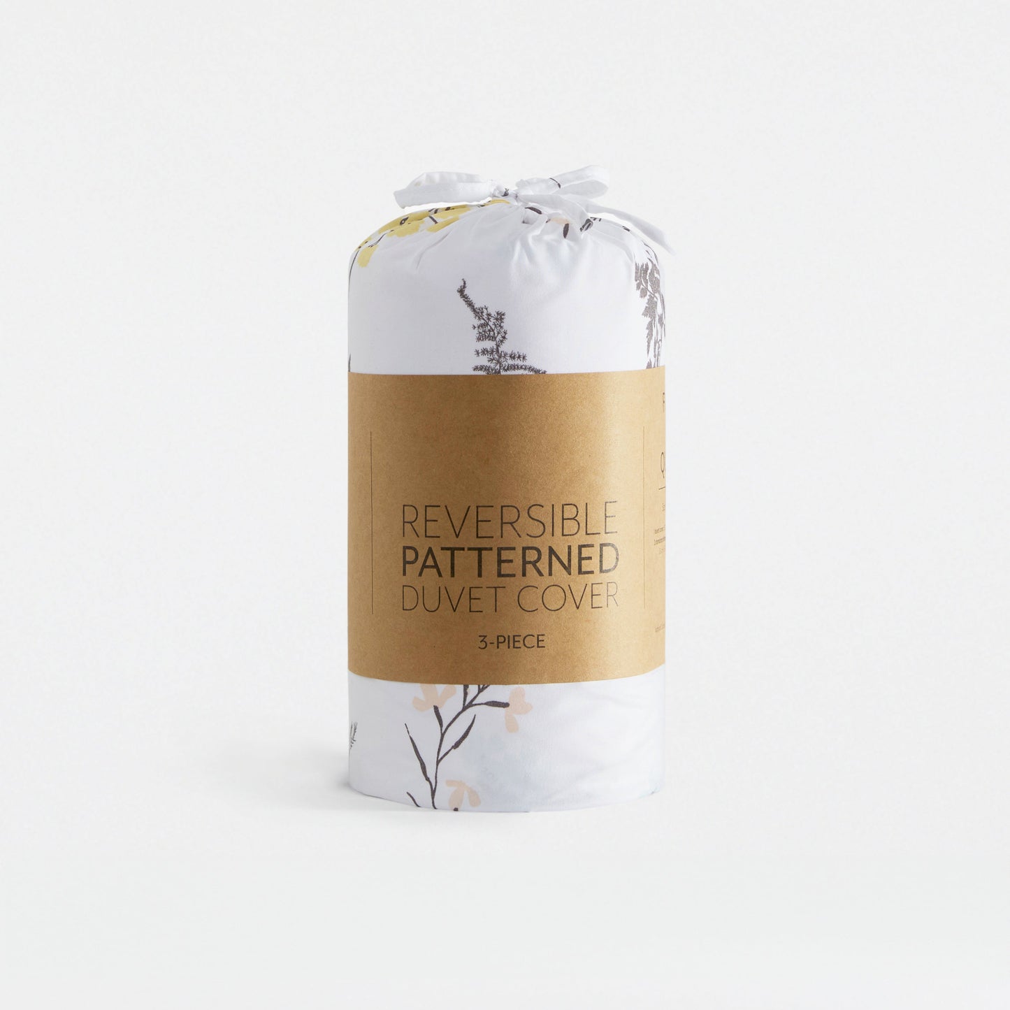 Botany Floral Patterned Reversible Duvet Cover Set