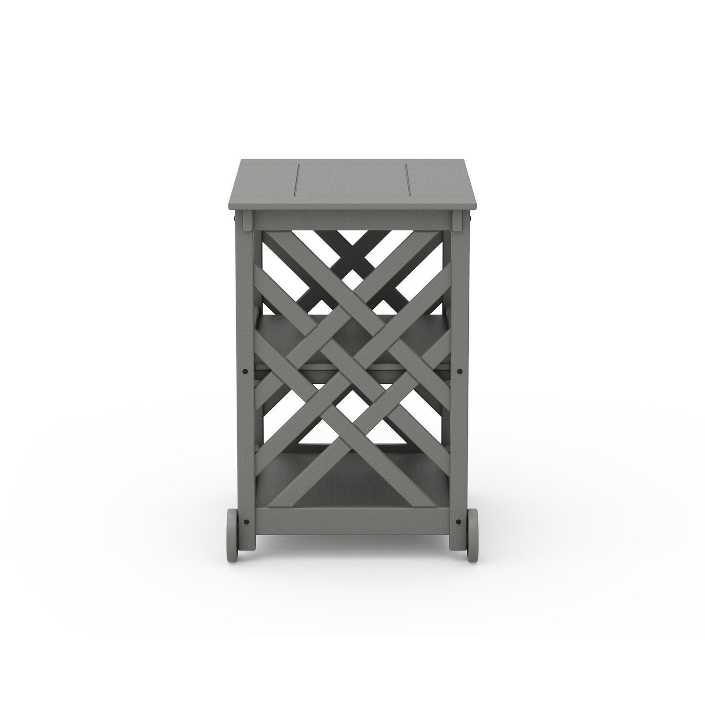 POLYWOOD Wovendale Bar Cart