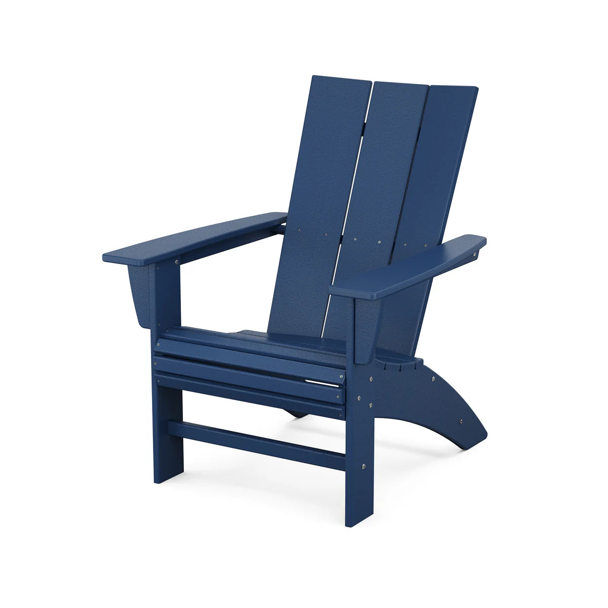 Polywood - Modern Curveback Adirondack Chair - FREE SHIPPING
