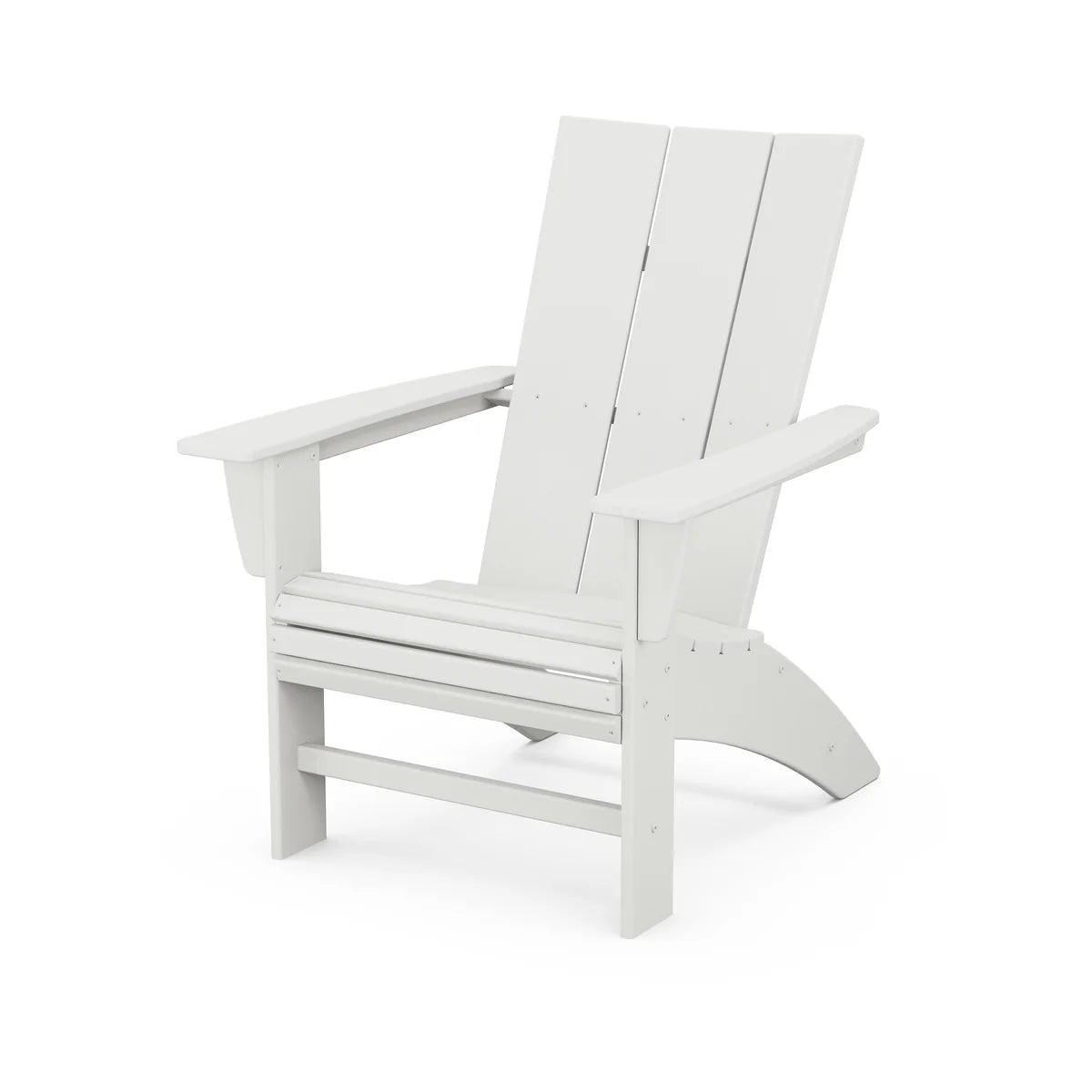 Polywood - Modern Curveback Adirondack Chair - FREE SHIPPING