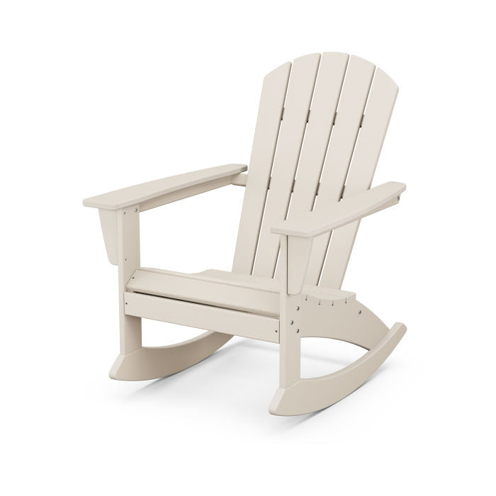 POLYWOOD - Nautical Adirondack Rocking Chair - Rocker