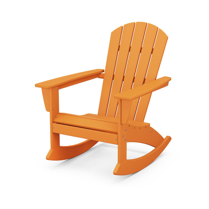 POLYWOOD - Nautical Adirondack Rocking Chair - Rocker