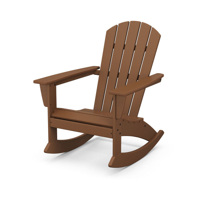 POLYWOOD - Nautical Adirondack Rocking Chair - Rocker