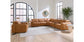 Bassett - Club Level - Airy Leather Power Reclining Sectional