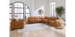 Bassett - Club Level - Airy Leather Power Reclining Sectional