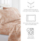 Distressed Willow 4-Piece Patterned Sheet Set