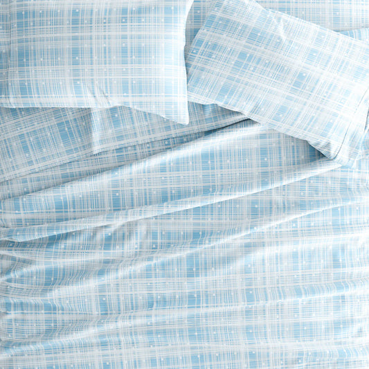 Polka Dot 4-Piece Patterned Sheet Set