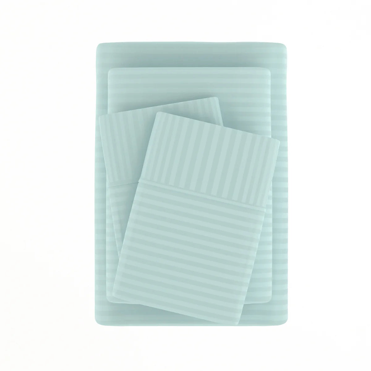 Stripes Embossed 4-Piece Sheet Set