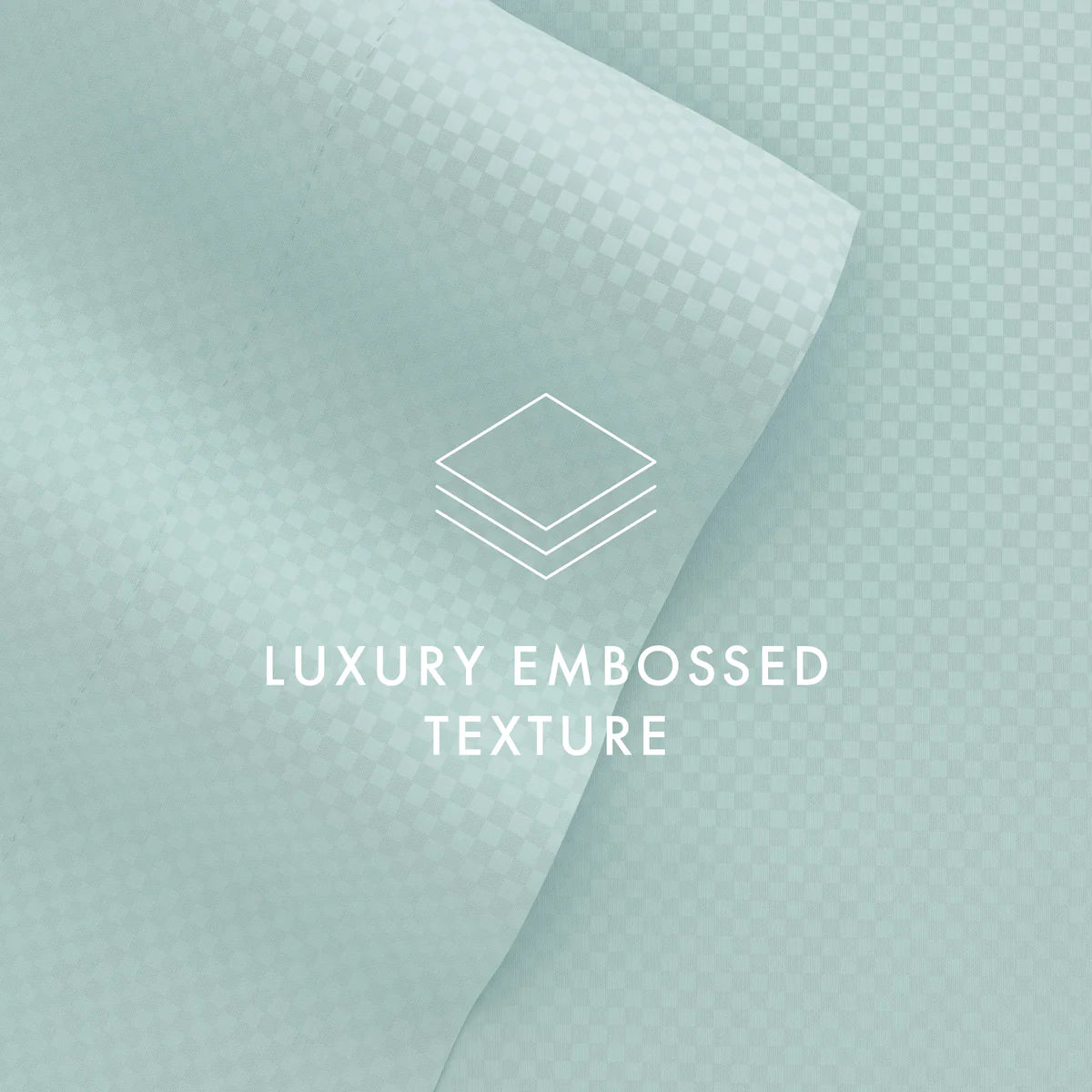Checkered Embossed 4-Piece Sheet Set