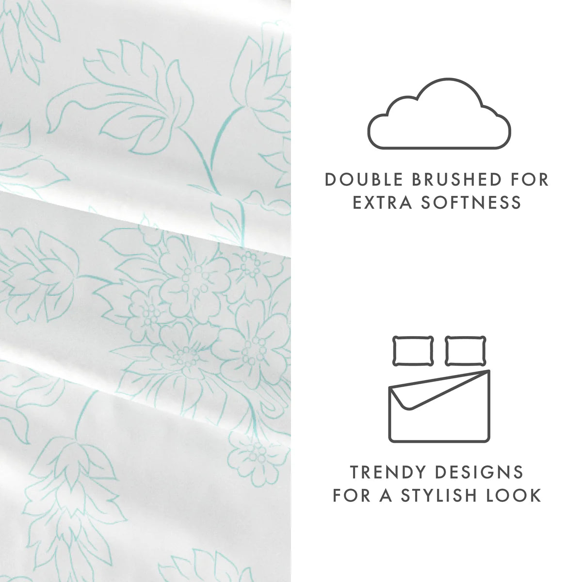 Vines 4-Piece Patterned Sheet Set
