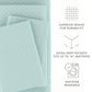 Checkered Embossed 4-Piece Sheet Set
