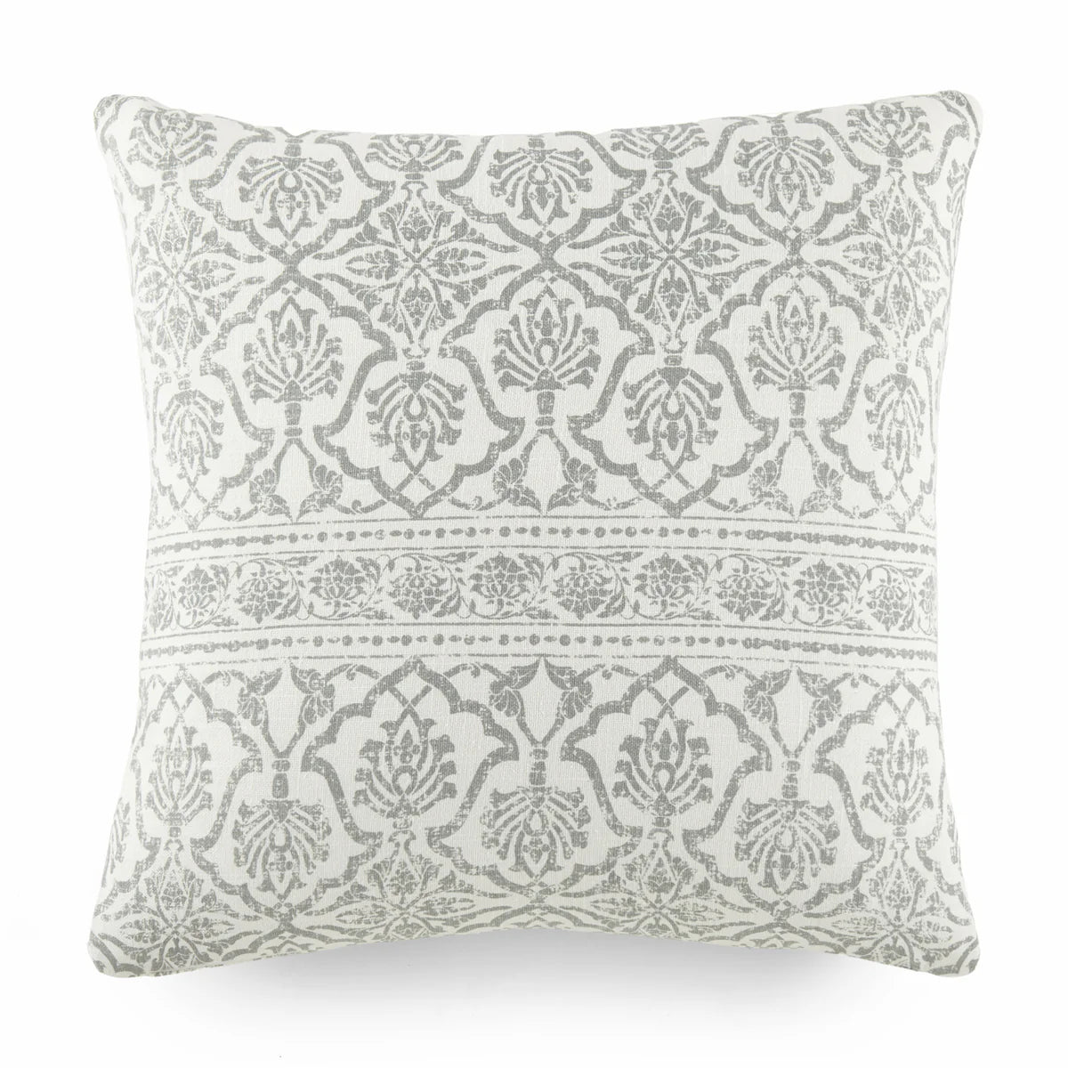 Antique Floral Elegant Cotton Decor Throw Pillow Cover