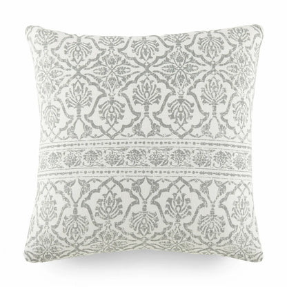 Antique Floral Elegant Cotton Decor Throw Pillow Cover