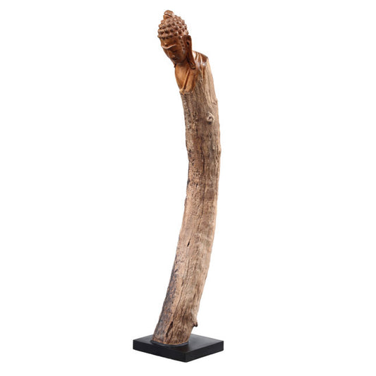 Teak Buddha Sculpture