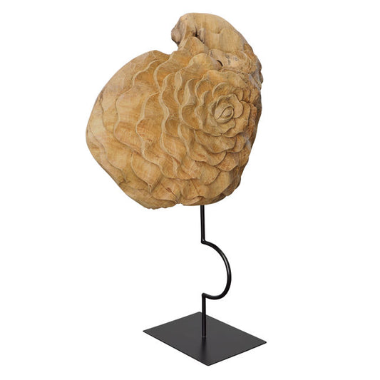 Azaria Rose Sculpture Natural Large