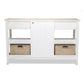 Sea Winds - Captiva Island Sideboard with Wine Rack & 2 Baskets