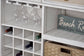 Sea Winds - Captiva Island Sideboard with Wine Rack & 2 Baskets