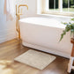 Ultra-Plush Bath Mat, Soft and Absorbent Chenille with Anti-Skid Rubber Backing