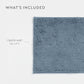 Ultra-Plush Bath Mat, Soft and Absorbent Chenille with Anti-Skid Rubber Backing