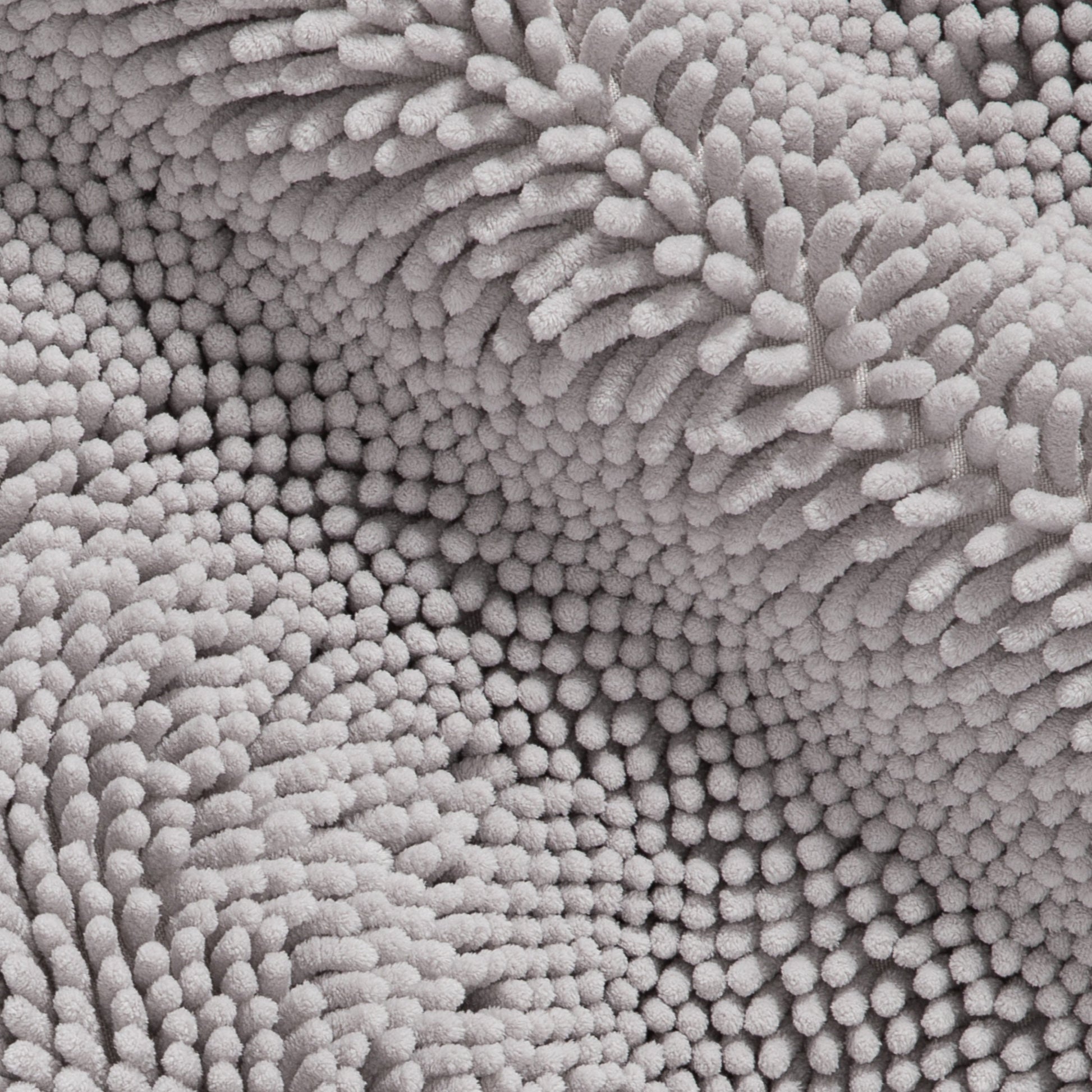Ultra-Plush Bath Mat, Soft and Absorbent Chenille with Anti-Skid Rubber Backing