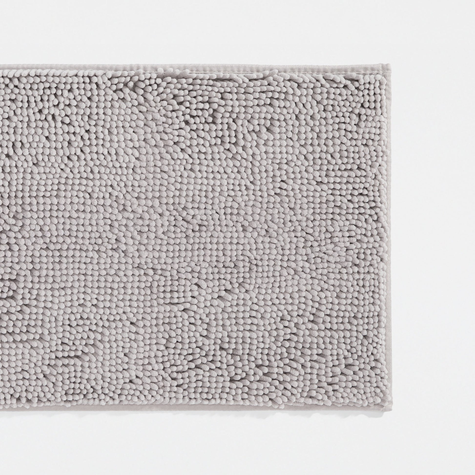 Ultra-Plush Bath Mat, Soft and Absorbent Chenille with Anti-Skid Rubber Backing