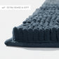 Ultra-Plush Bath Mat, Soft and Absorbent Chenille with Anti-Skid Rubber Backing