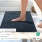 Ultra-Plush Bath Mat, Soft and Absorbent Chenille with Anti-Skid Rubber Backing