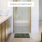 Ultra-Plush Bath Mat, Soft and Absorbent Chenille with Anti-Skid Rubber Backing