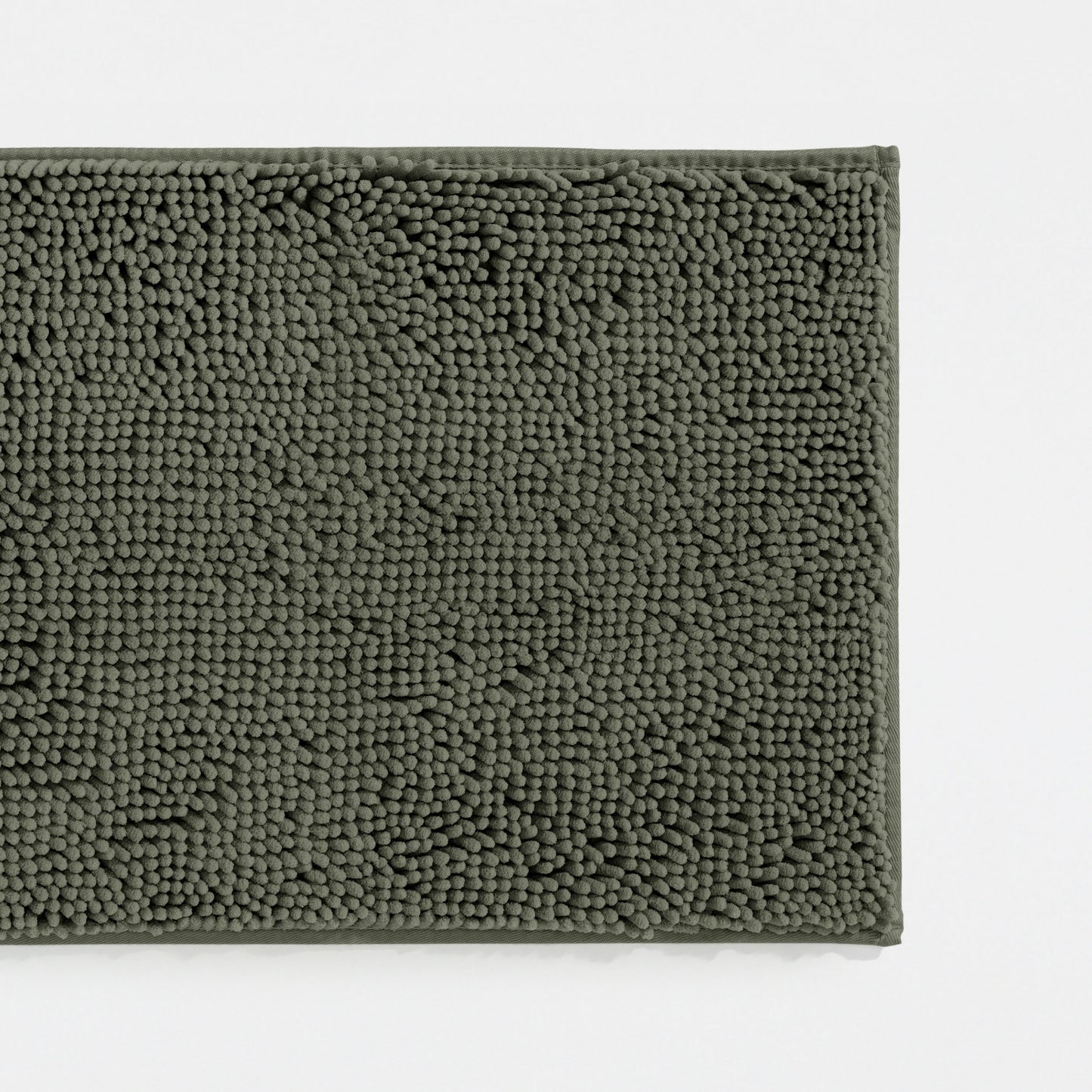 Ultra-Plush Bath Mat, Soft and Absorbent Chenille with Anti-Skid Rubber Backing