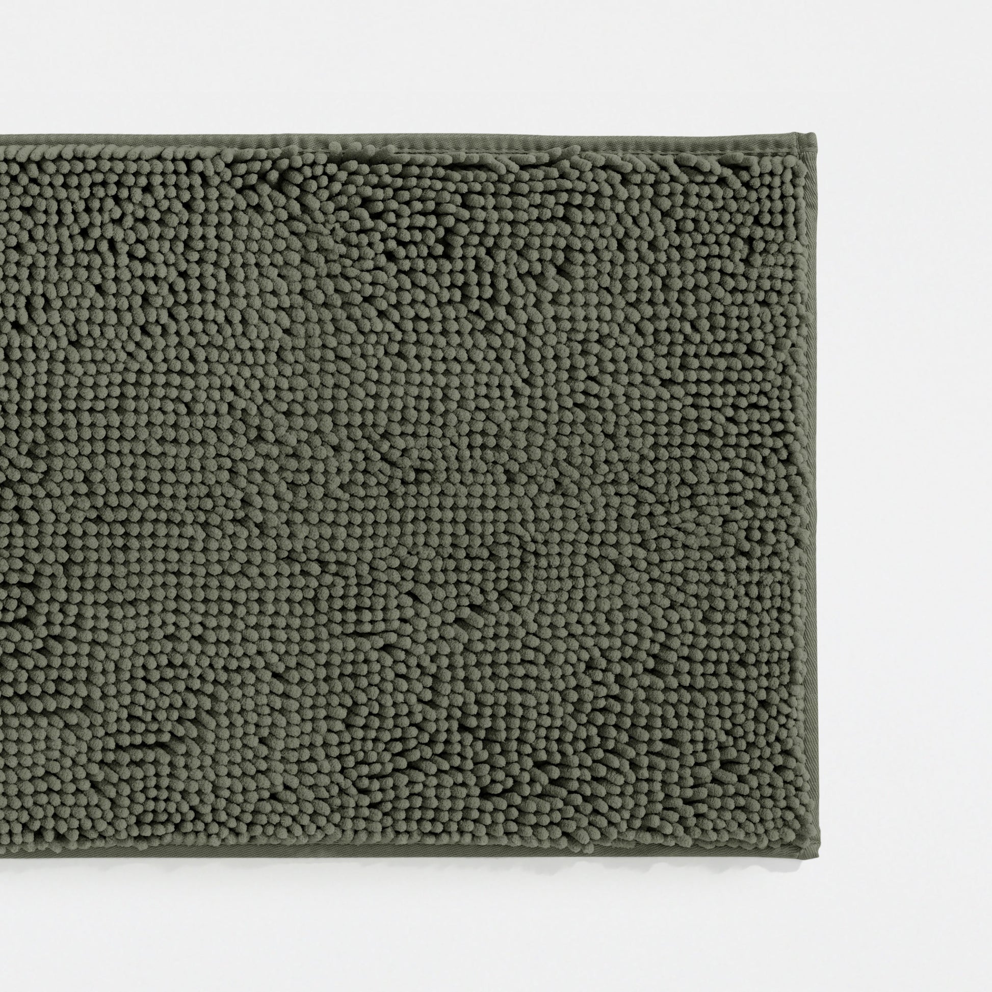 Ultra-Plush Bath Mat, Soft and Absorbent Chenille with Anti-Skid Rubber Backing