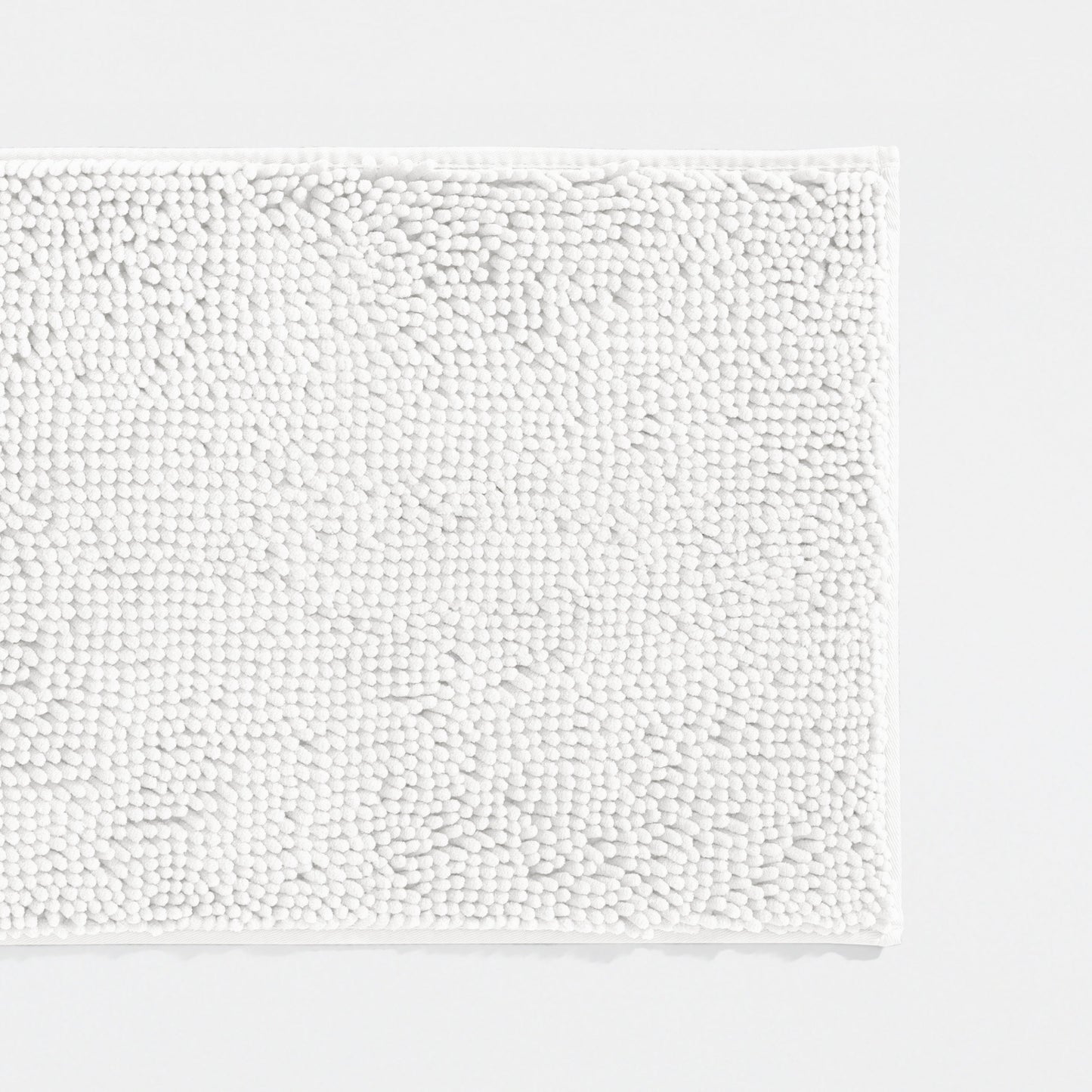 Ultra-Plush Bath Mat, Soft and Absorbent Chenille with Anti-Skid Rubber Backing