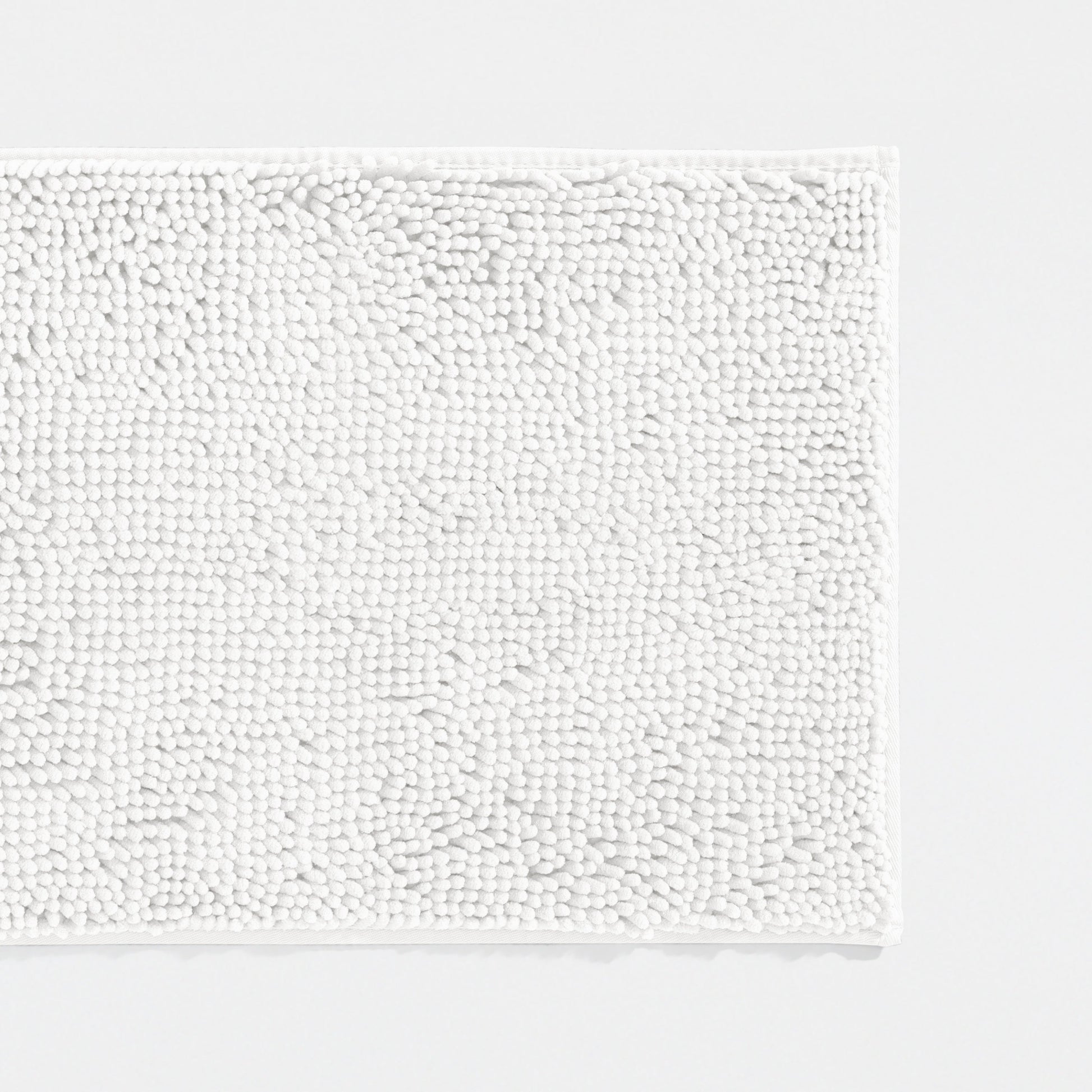 Ultra-Plush Bath Mat, Soft and Absorbent Chenille with Anti-Skid Rubber Backing