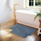 Ultra-Plush Bath Mat, Soft and Absorbent Chenille with Anti-Skid Rubber Backing