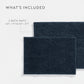 Ultra-Plush Bath Mat, Soft and Absorbent Chenille with Anti-Skid Rubber Backing