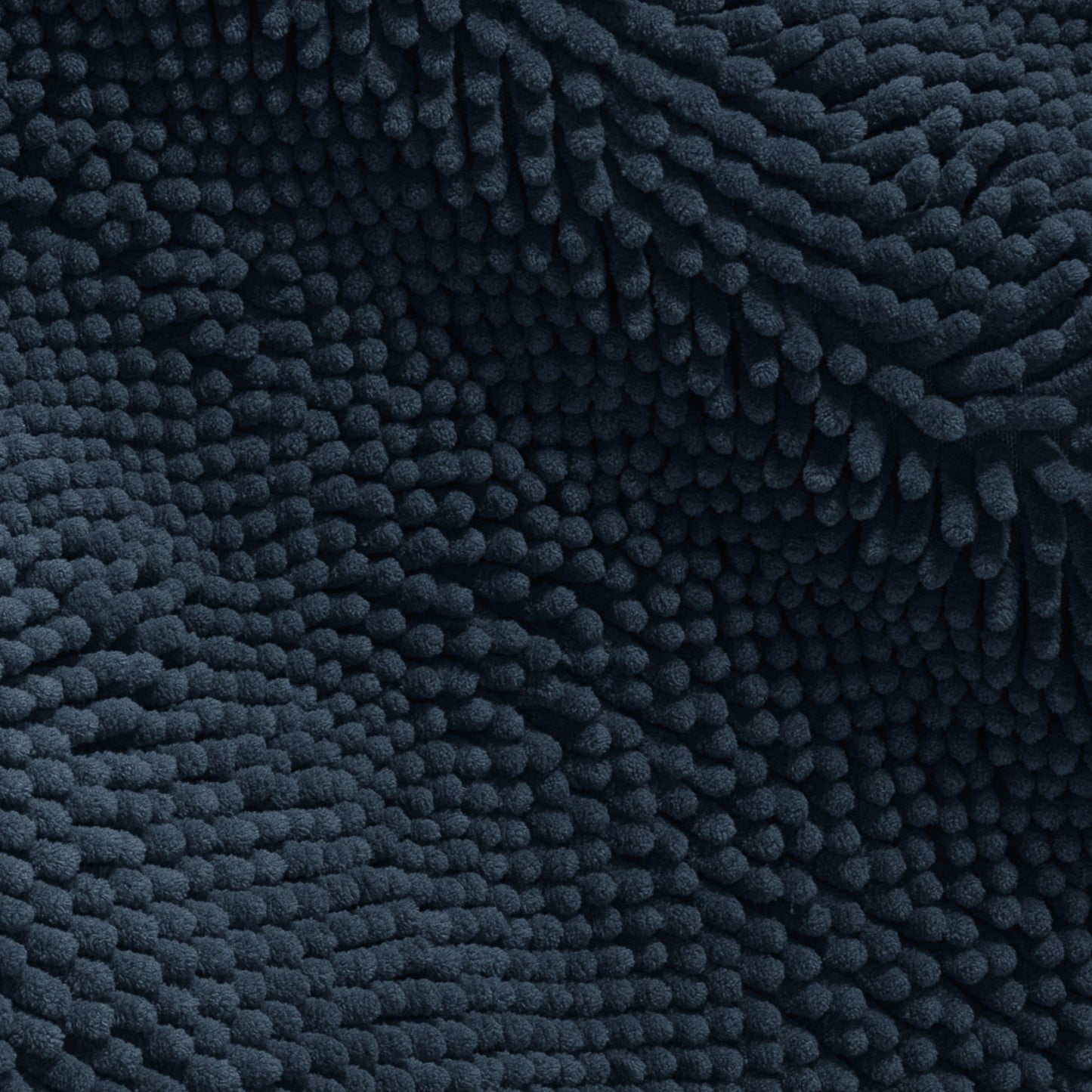 Ultra-Plush Bath Mat, Soft and Absorbent Chenille with Anti-Skid Rubber Backing