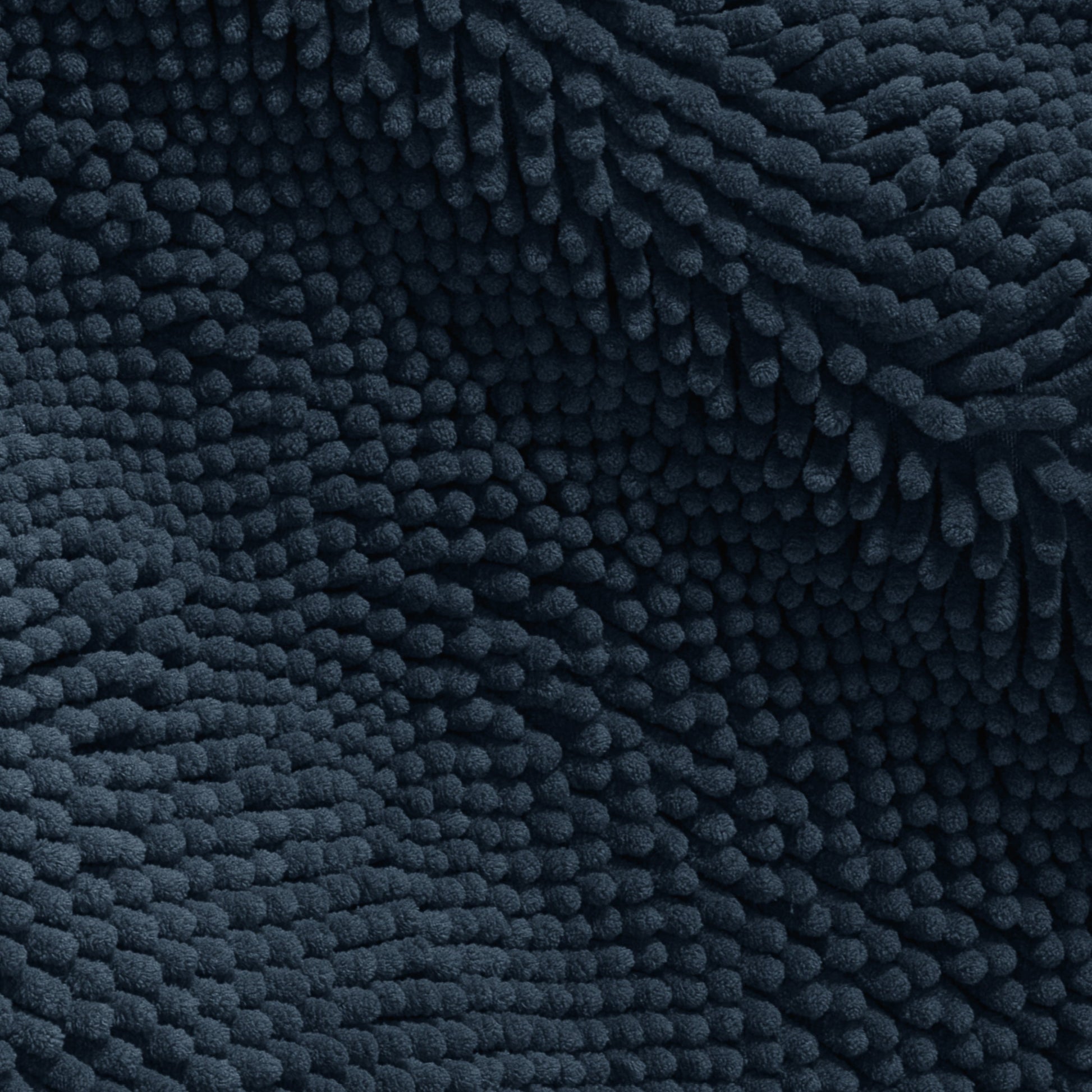 Ultra-Plush Bath Mat, Soft and Absorbent Chenille with Anti-Skid Rubber Backing