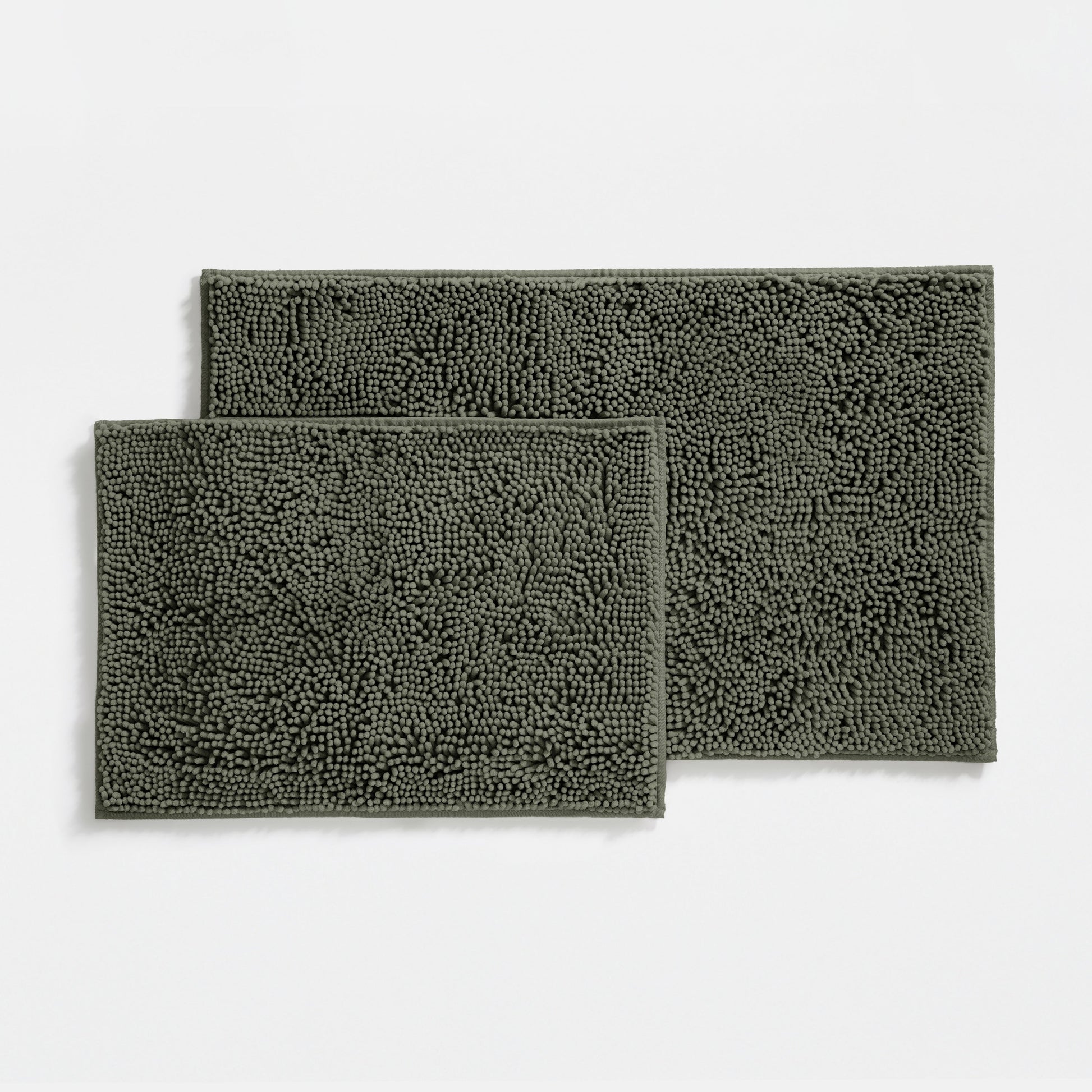 Ultra-Plush Bath Mat, Soft and Absorbent Chenille with Anti-Skid Rubber Backing