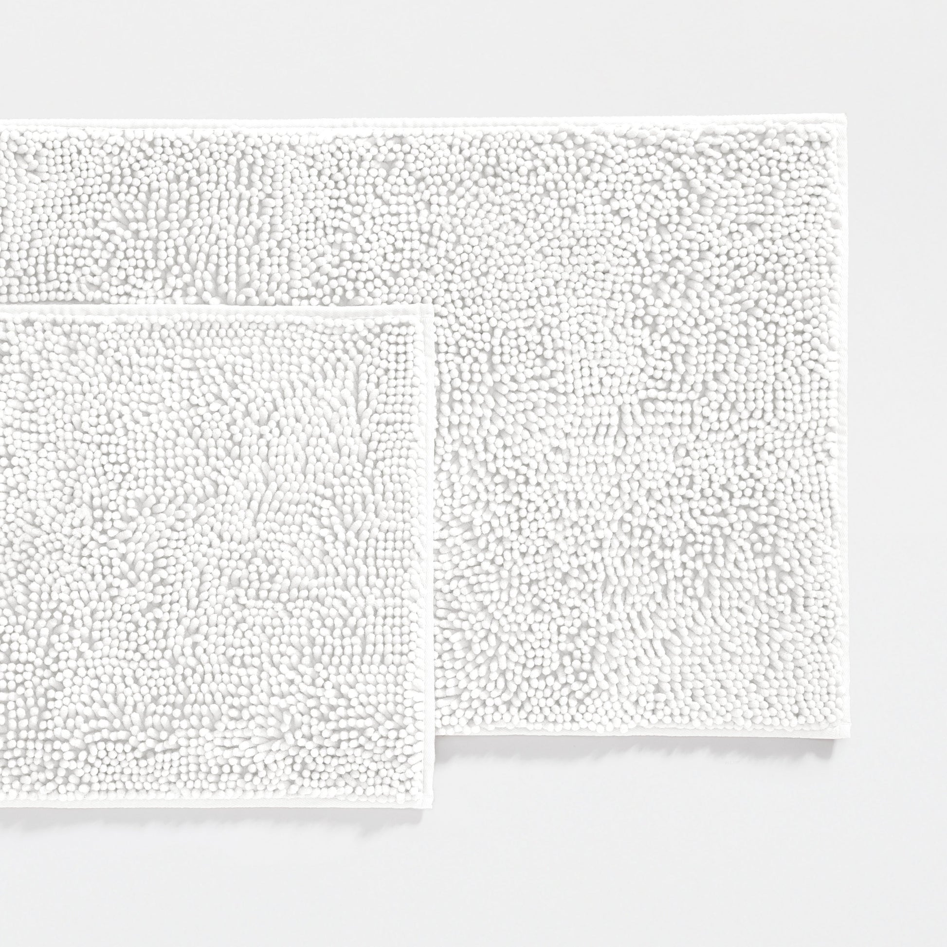 Ultra-Plush Bath Mat, Soft and Absorbent Chenille with Anti-Skid Rubber Backing