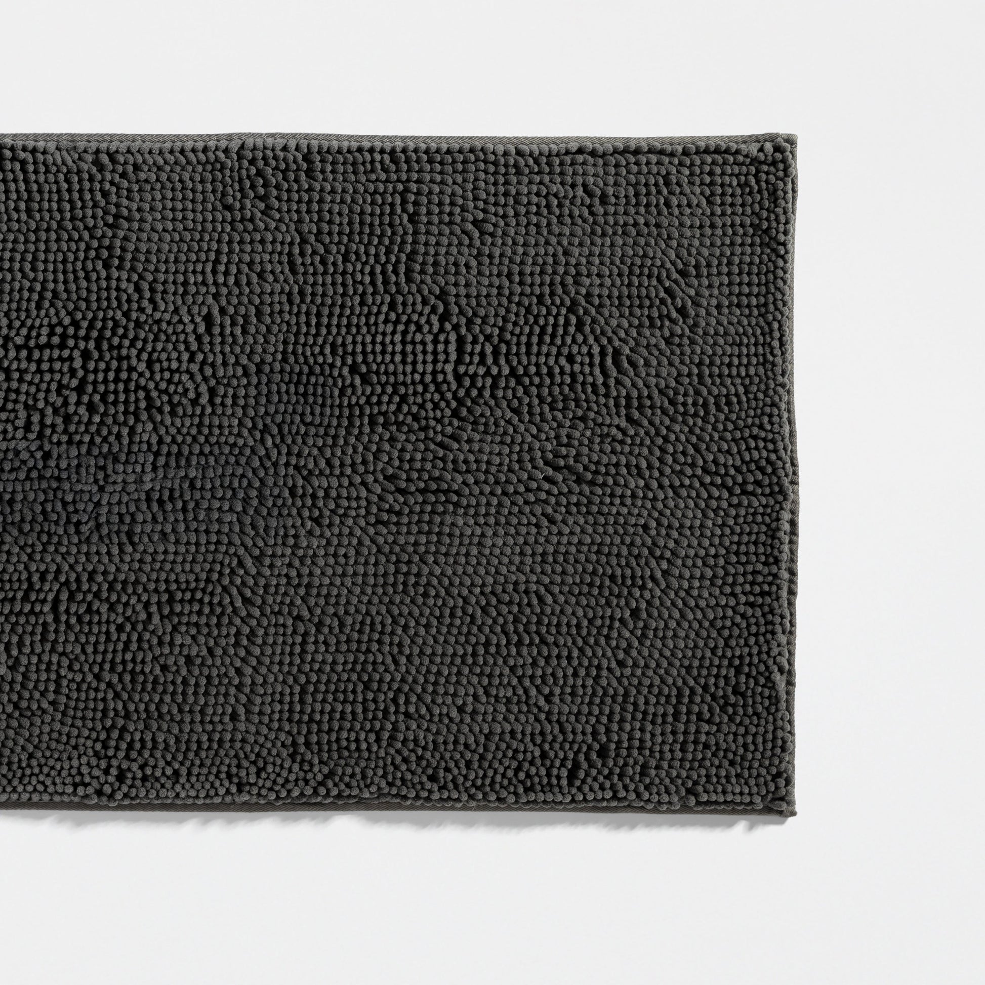 Ultra-Plush Bath Mat, Soft and Absorbent Chenille with Anti-Skid Rubber Backing