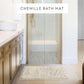 Ultra-Plush Bath Mat, Soft and Absorbent Chenille with Anti-Skid Rubber Backing