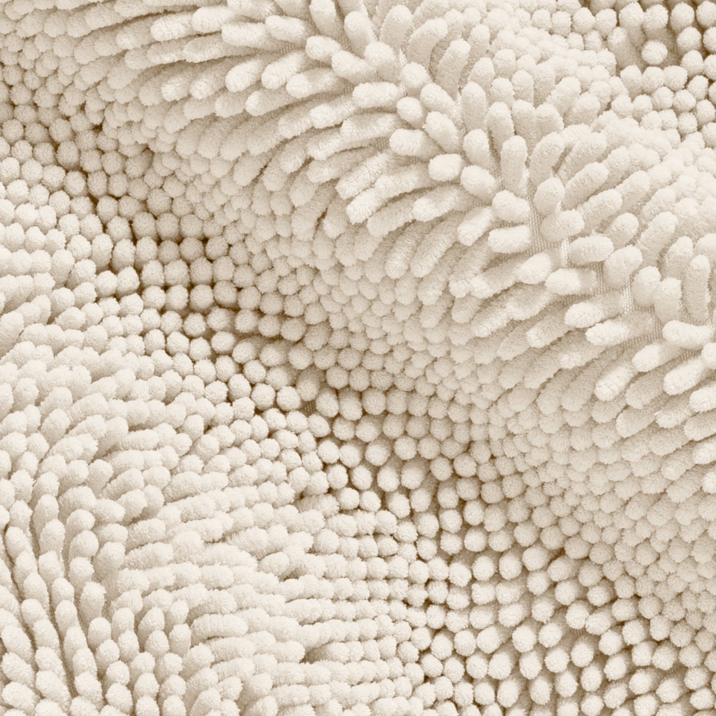 Ultra-Plush Bath Mat, Soft and Absorbent Chenille with Anti-Skid Rubber Backing
