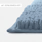 Ultra-Plush Bath Mat, Soft and Absorbent Chenille with Anti-Skid Rubber Backing
