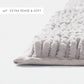 Ultra-Plush Bath Mat, Soft and Absorbent Chenille with Anti-Skid Rubber Backing