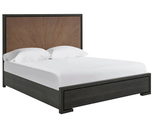Universal - Mist & Veil-Modern Veil Panel Bed Queen