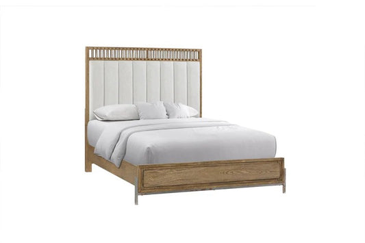 Elure - Upholstered & Strap Panel Bed King