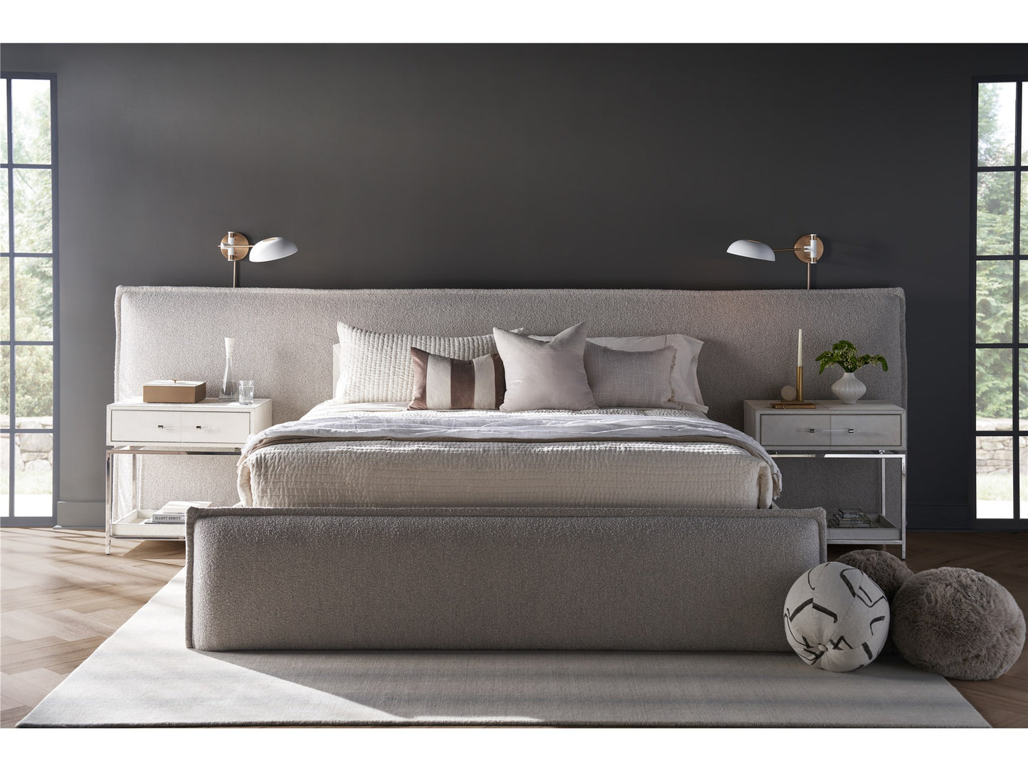 Universal - New Modern-Modern Lux Wall Bed King