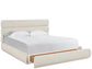 Universal - Mist & Veil-Modern Horizon Storage Bed Queen
