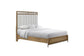 Elure - Upholstered & Strap Panel Bed Queen