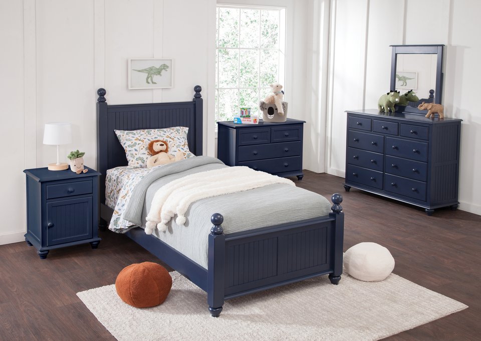 Tykes - Cottage Twin Bed in Denim